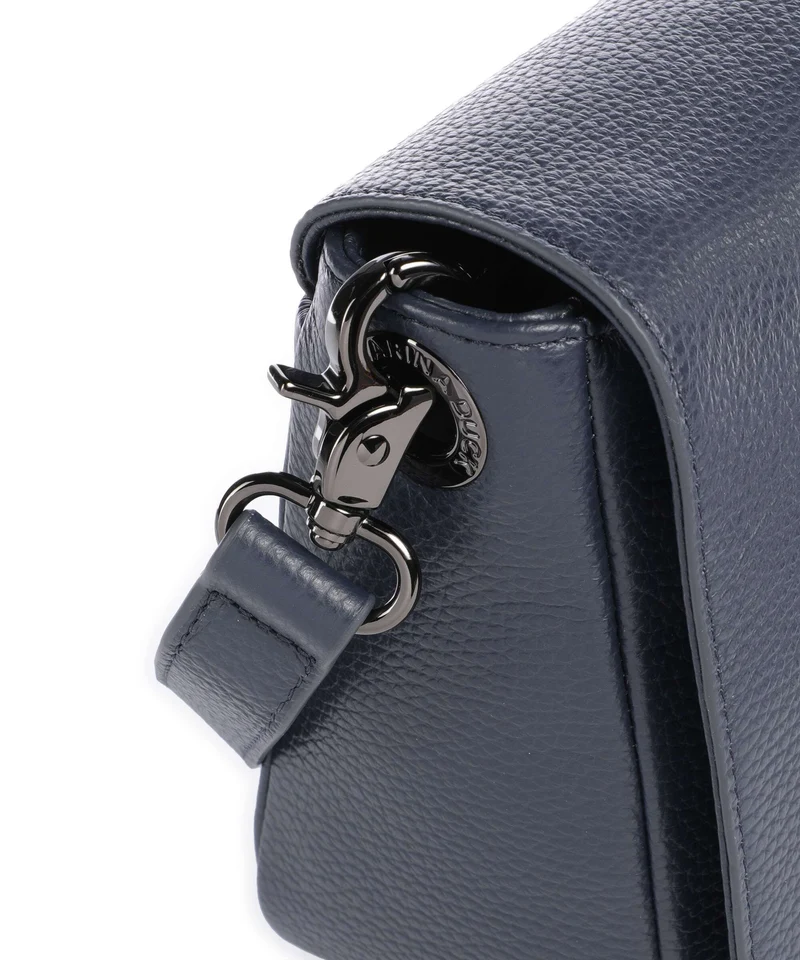 Mandarina Duck Mellow Leather Sac porté épaule dress blue