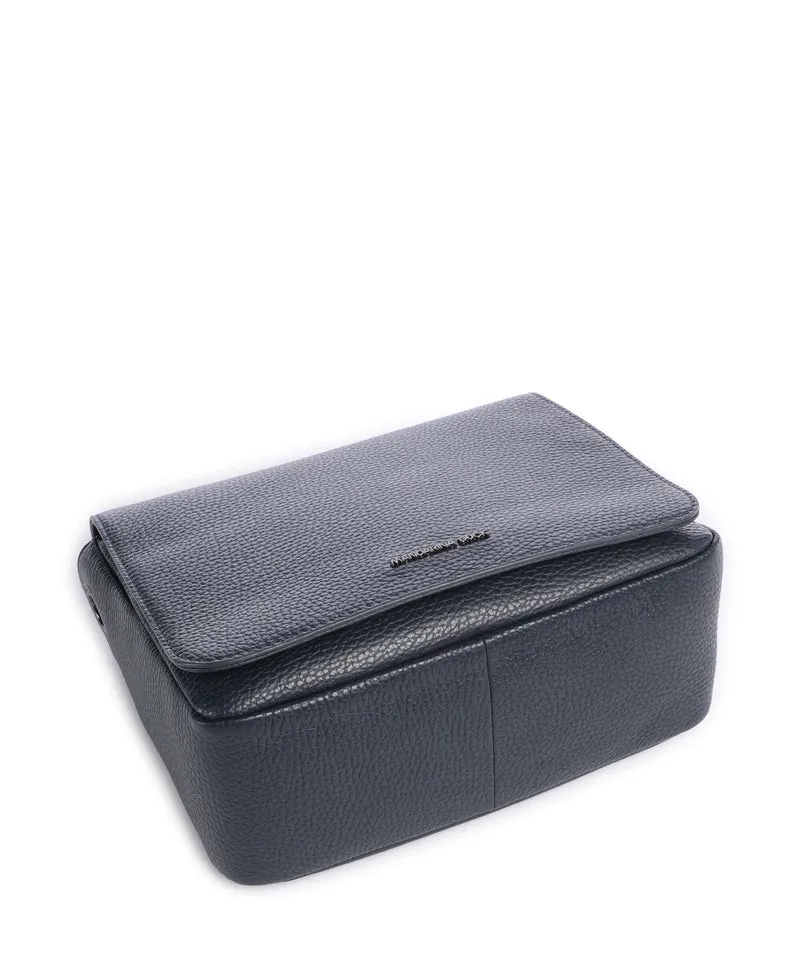 Mandarina Duck Mellow Leather Sac porté épaule dress blue