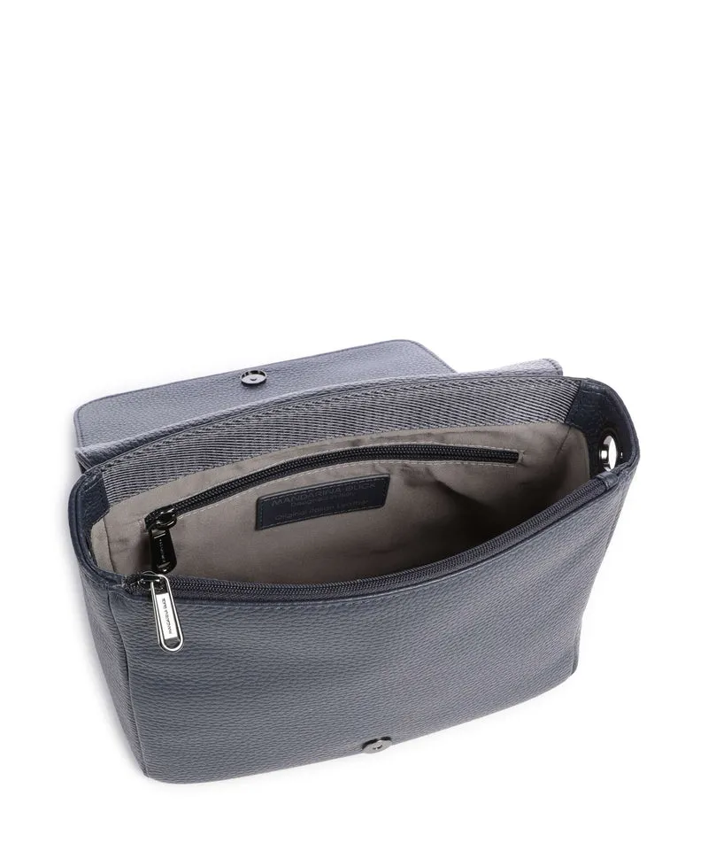 Mandarina Duck Mellow Leather Sac porté épaule dress blue