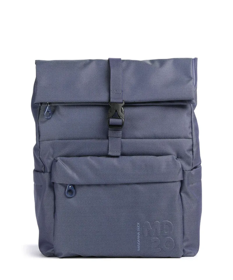 Mandarina Duck MD20 Sac à dos roll-top deep blue