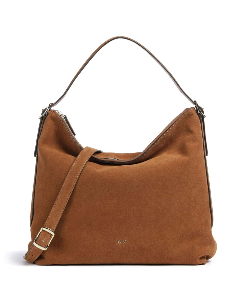 Abro Suede Carina Sac fourre-tout cuoio
