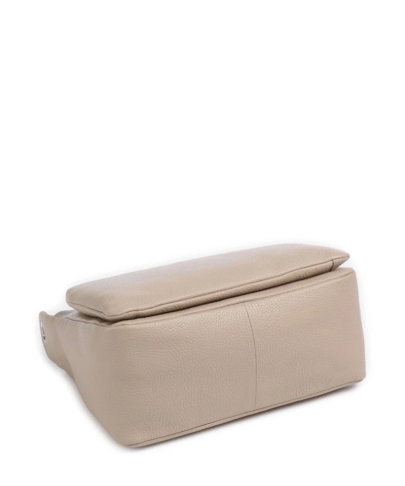 Mandarina Duck Mellow Leather Sac porté épaule warm taupe
