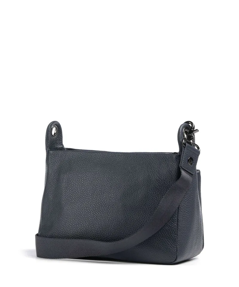 Mandarina Duck Mellow Leather Sac porté épaule dress blue