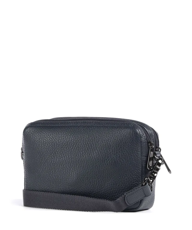 Mandarina Duck Mellow Leather Sac bandoulière dress blue