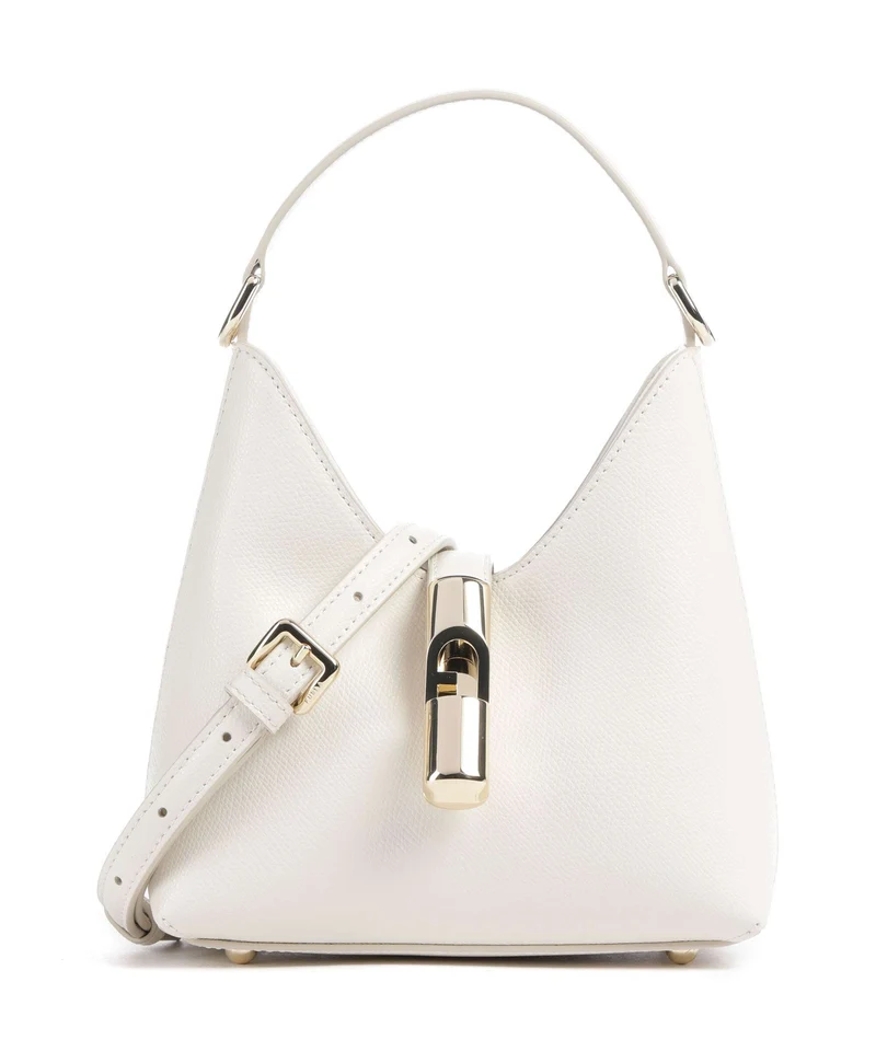 Furla Iride Mini Sac bandoulière panna