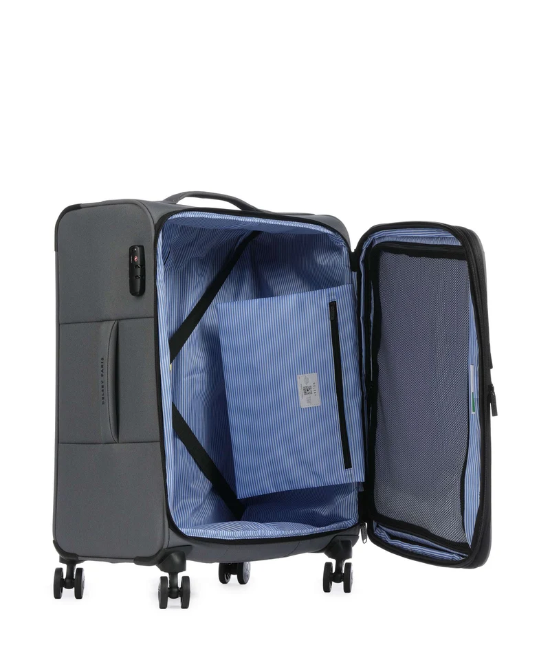 Delsey Paris x United Colors of Benetton BE Valise 4 roues anthracite