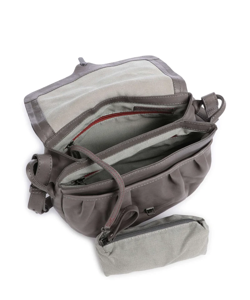 Aunts & Uncles Grandma's Luxury Club Mrs. Pineapple Pie Sac bandoulière oyster grey