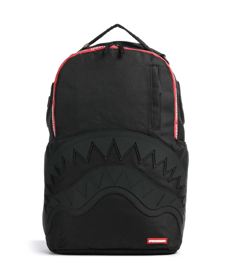 Sprayground Printed Zipper Shark Sac à dos black