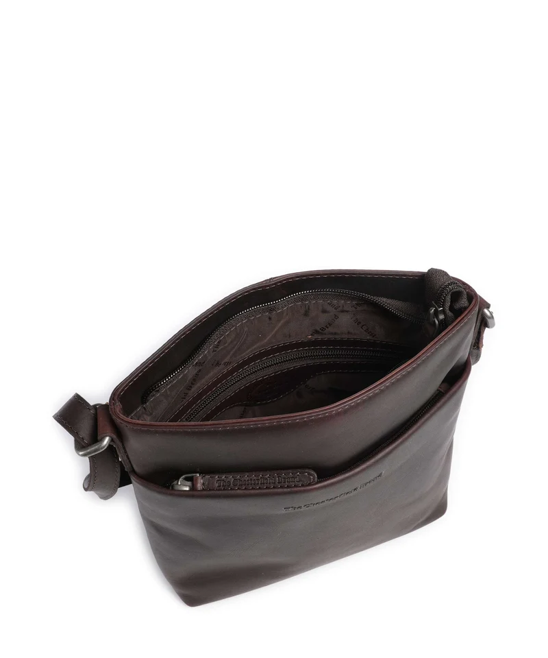 The Chesterfield Brand Wax Pull Up Cow Navene Sac bandoulière brown