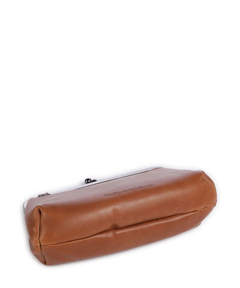 The Chesterfield Brand Wax Pull Up Cow Andrade Sac porté épaule cognac