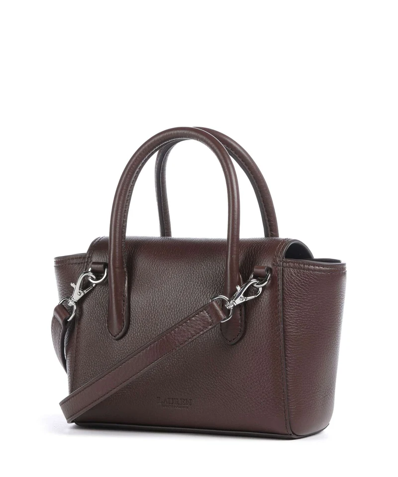 Lauren Ralph Lauren Tanner Small Sac bandoulière dark hickory