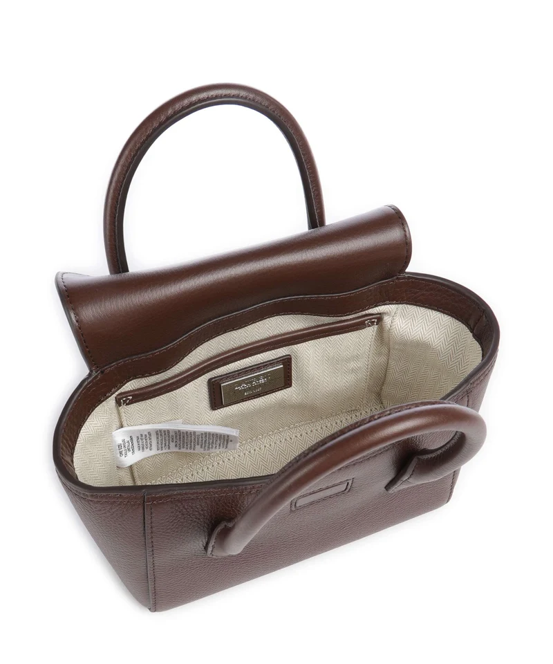 Lauren Ralph Lauren Tanner Small Sac bandoulière dark hickory