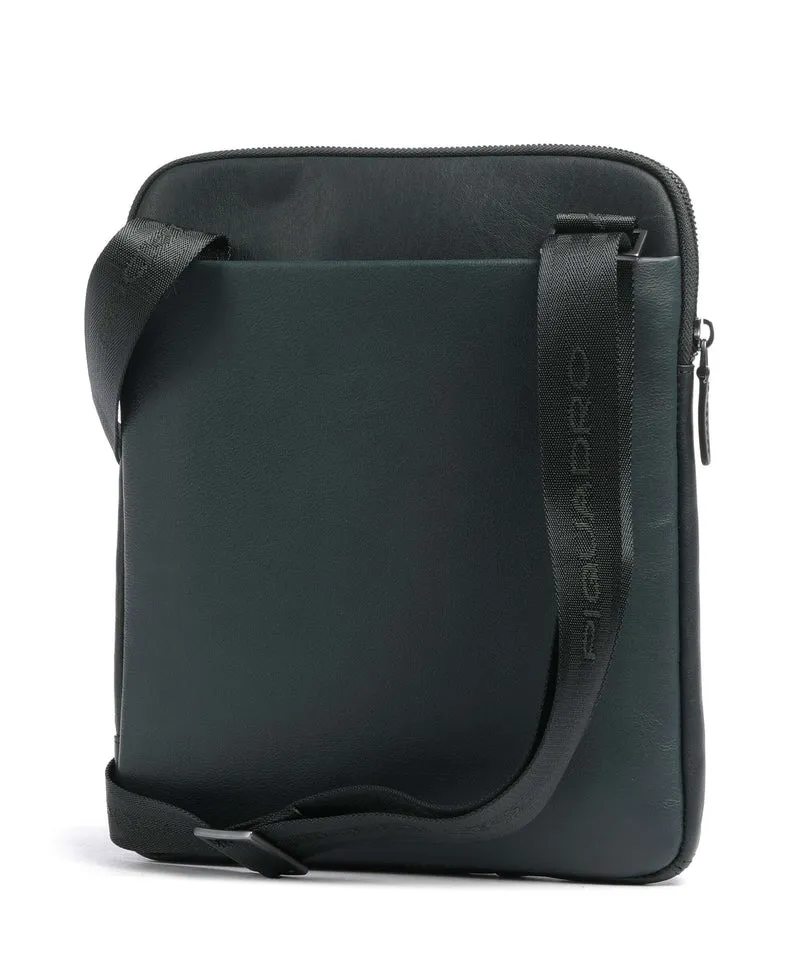 Piquadro Black Square Sac bandoulière verde bosco/verde oliva