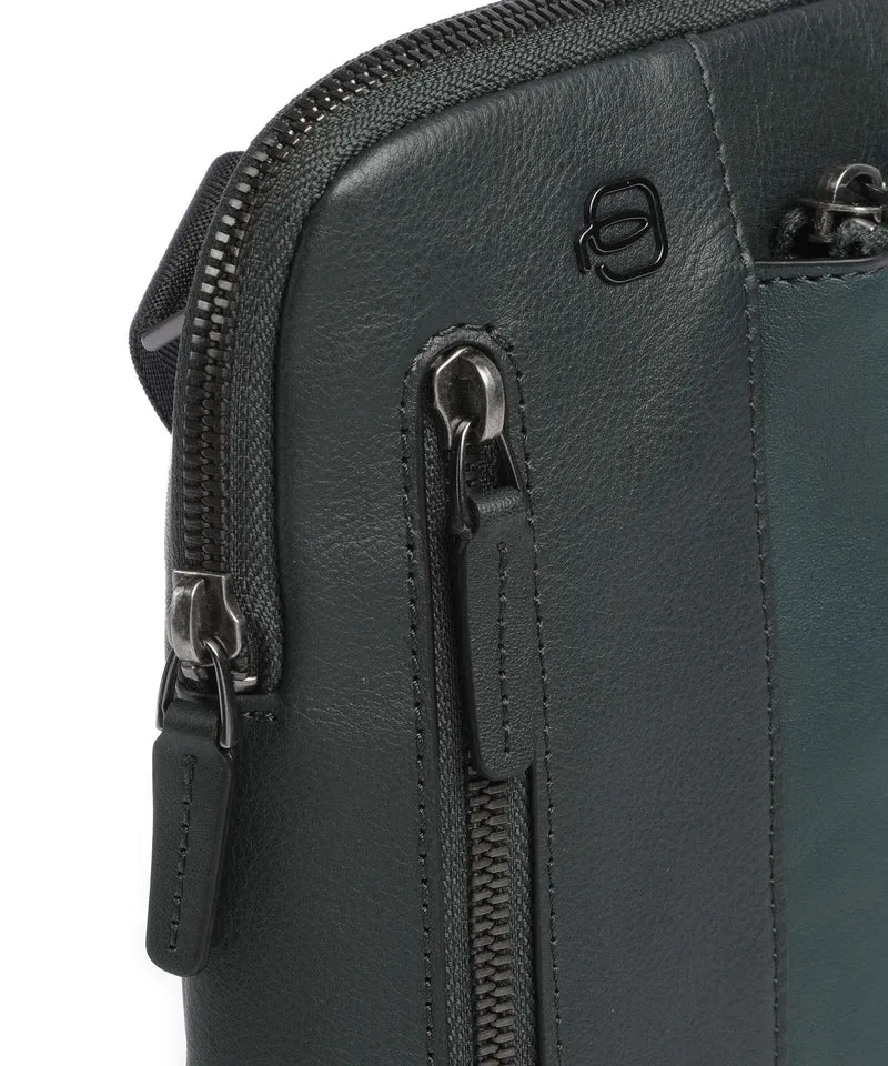 Piquadro Black Square Sac bandoulière verde bosco/verde oliva