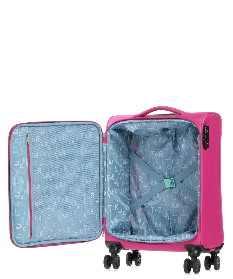 American Tourister Sea Seeker Valise 4 roues deep fuchsia
