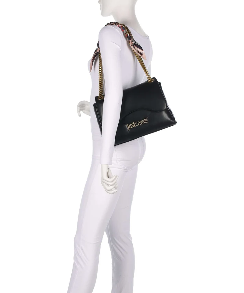 Just Cavalli Puffy Foulard Sac porté épaule black