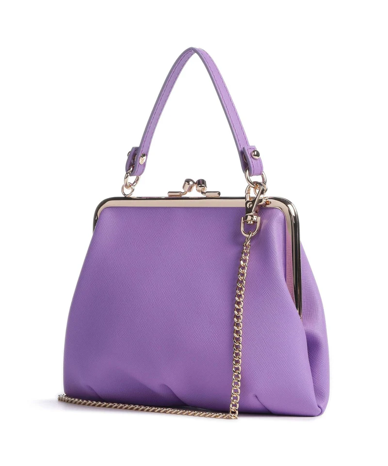 Vivienne Westwood Granny Frame Saffiano Sac bandoulière lilac