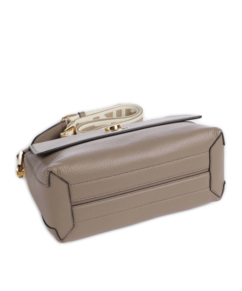 Coccinelle Liya Signature Sac bandoulière warm taupe
