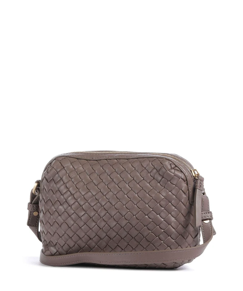 Les Visionnaires Lynn Weave Silky Sac bandoulière taupe brown