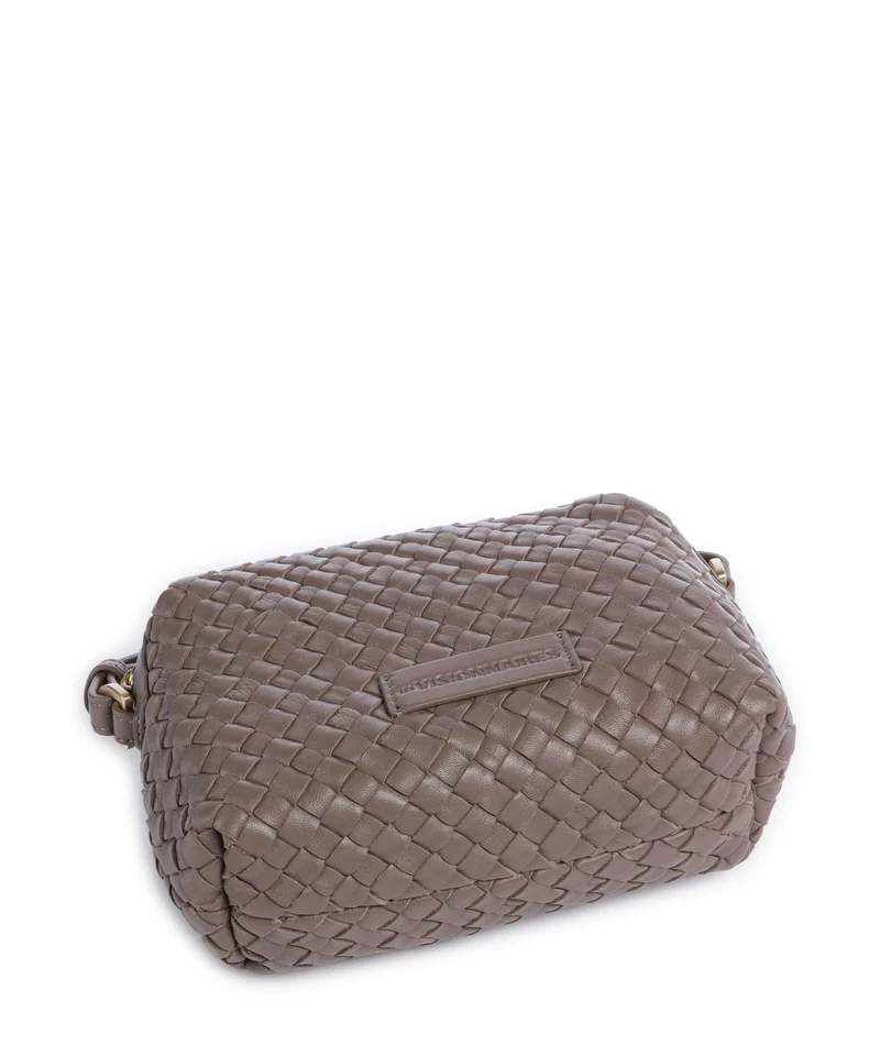 Les Visionnaires Lynn Weave Silky Sac bandoulière taupe brown