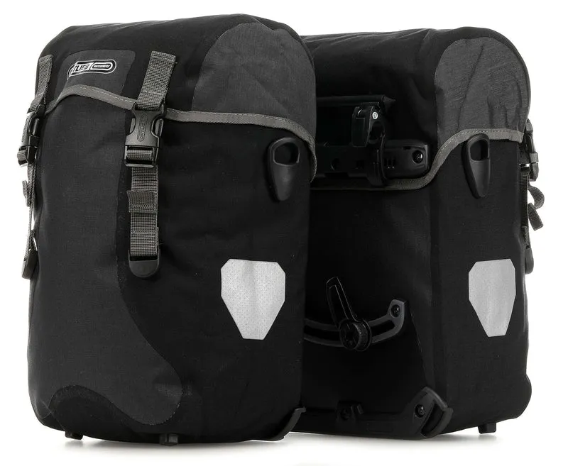 Ortlieb Sport-Packer QL2.1 Set Sac pour porteur de bagages granite/black