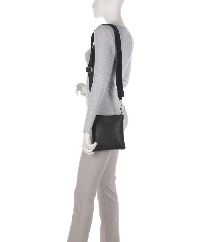 Vivienne Westwood Squire Square Saffiano Sac bandoulière black