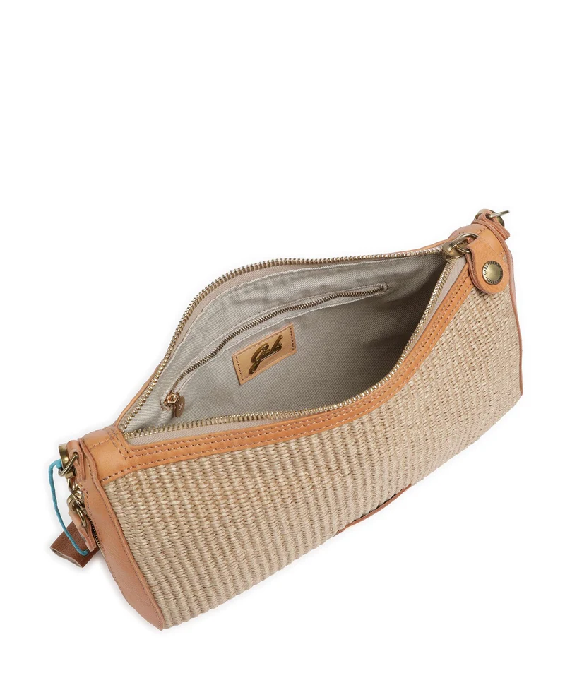 Gabs Oceania Pepita Sac porté épaule beige/oro/naturale