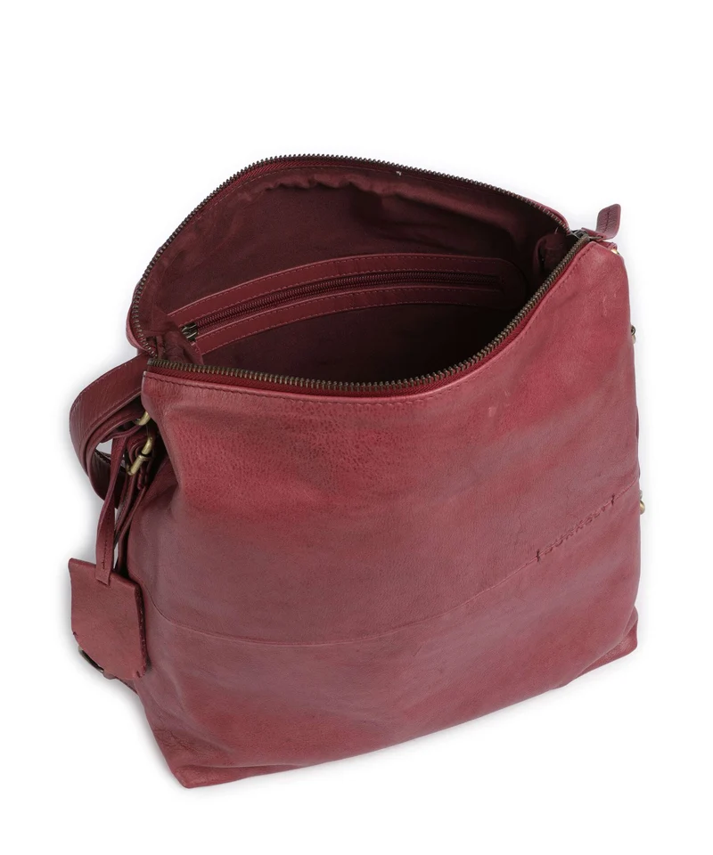Burkely Natural Norah Sac à main porté dos poppy pink