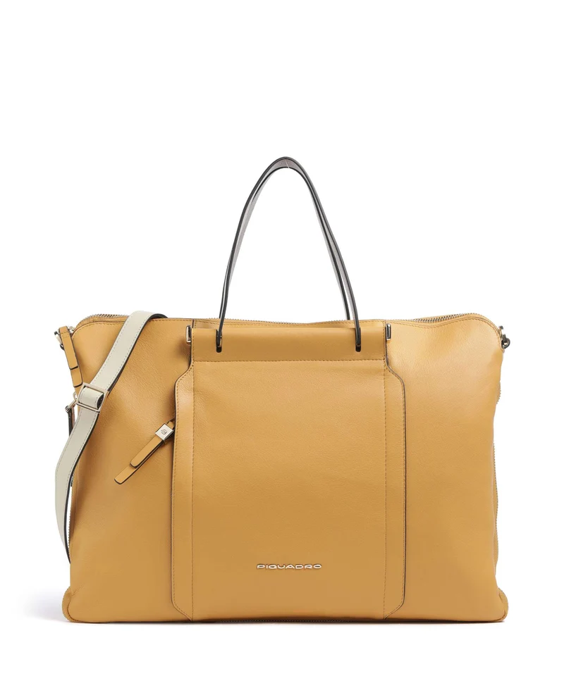 Piquadro Circle Porte-document yellow/beige