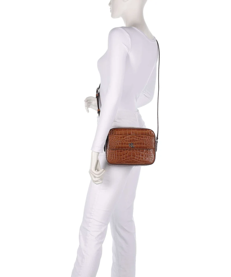 Lauren Ralph Lauren Marcy Medium Sac bandoulière tobacco