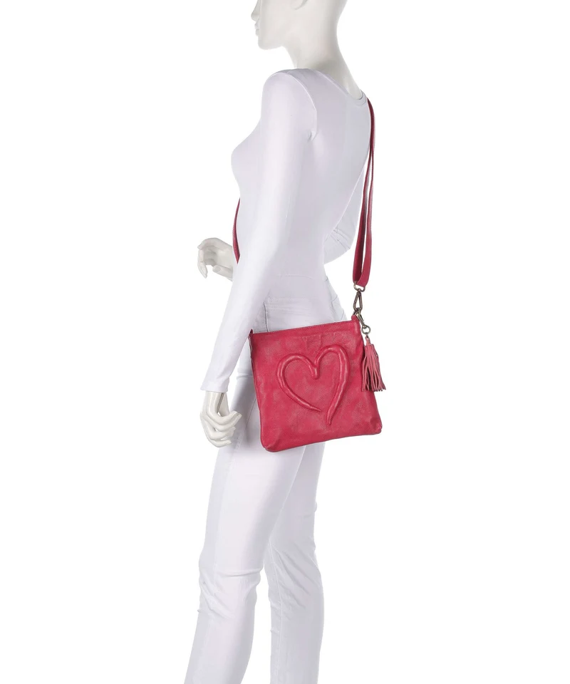 Taschendieb Wien Herzweg 4 Sac bandoulière pink love