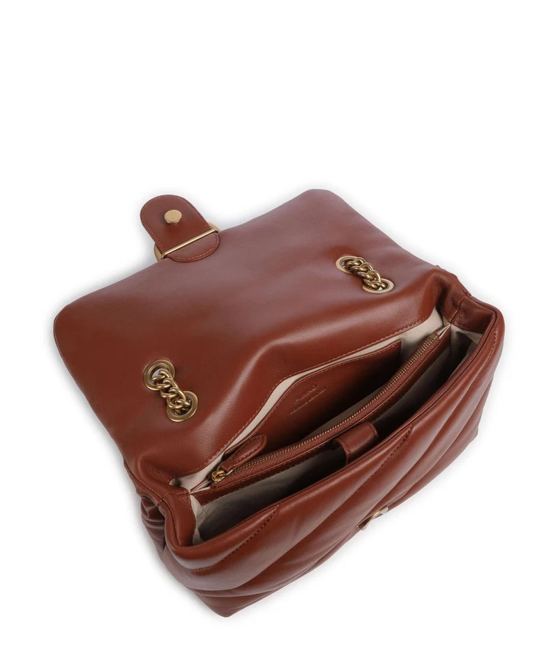 Pinko Love Puff Classic Sac porté épaule arabo/antique gold
