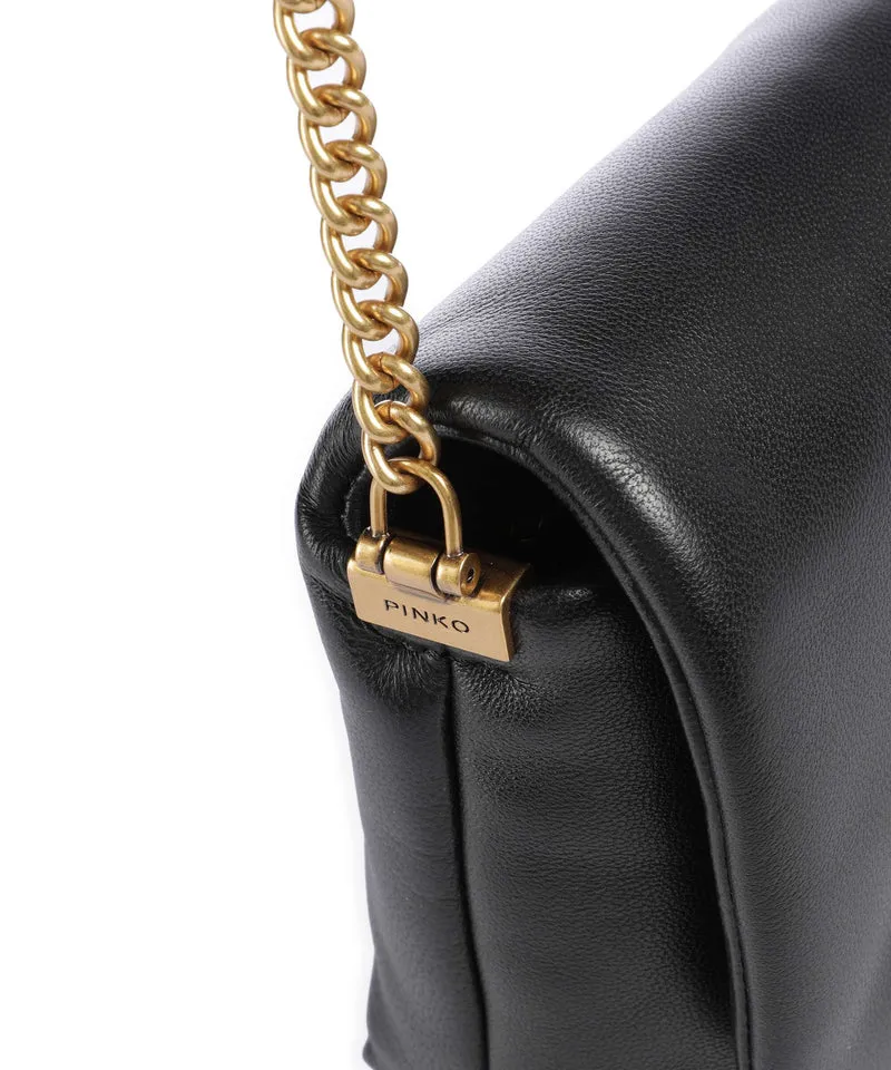 Pinko Love Click Puff Baby Sac bandoulière nero/antique gold