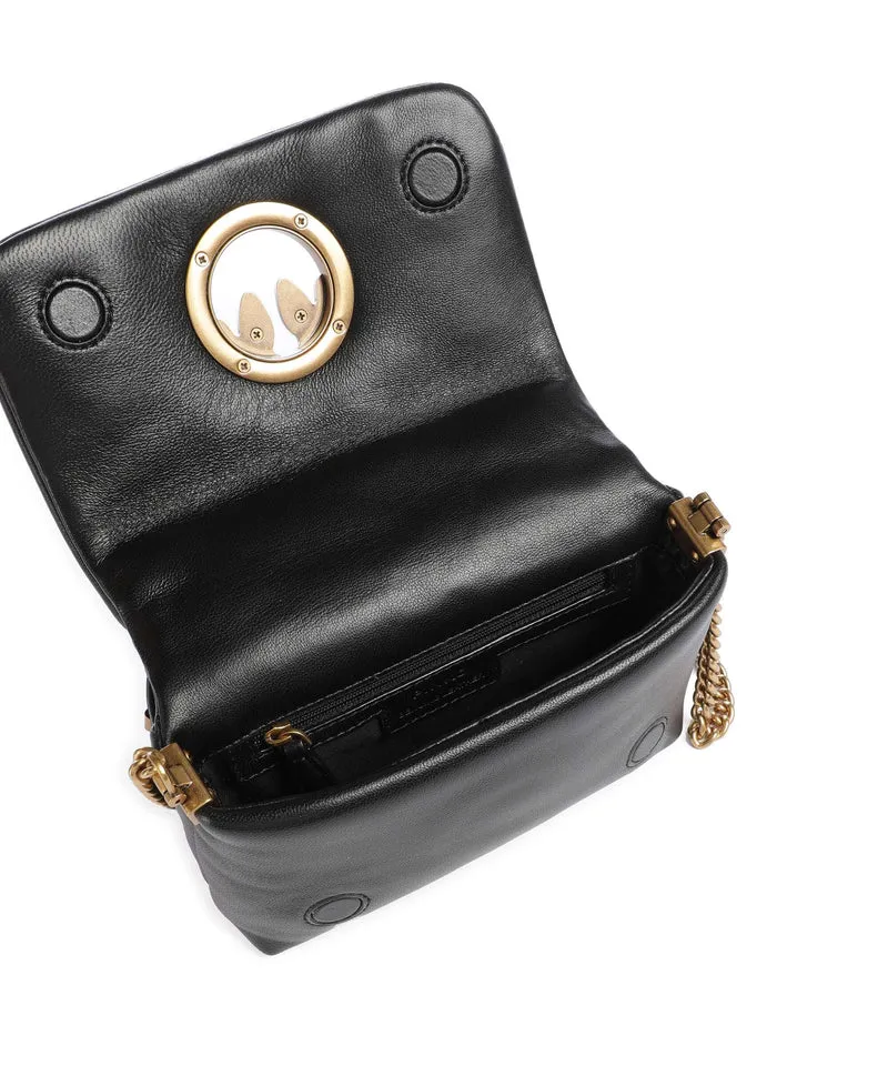 Pinko Love Click Puff Baby Sac bandoulière nero/antique gold