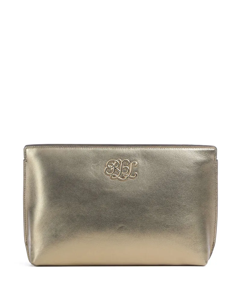 Lauren Ralph Lauren Large Sac à cosmétiques antique gold