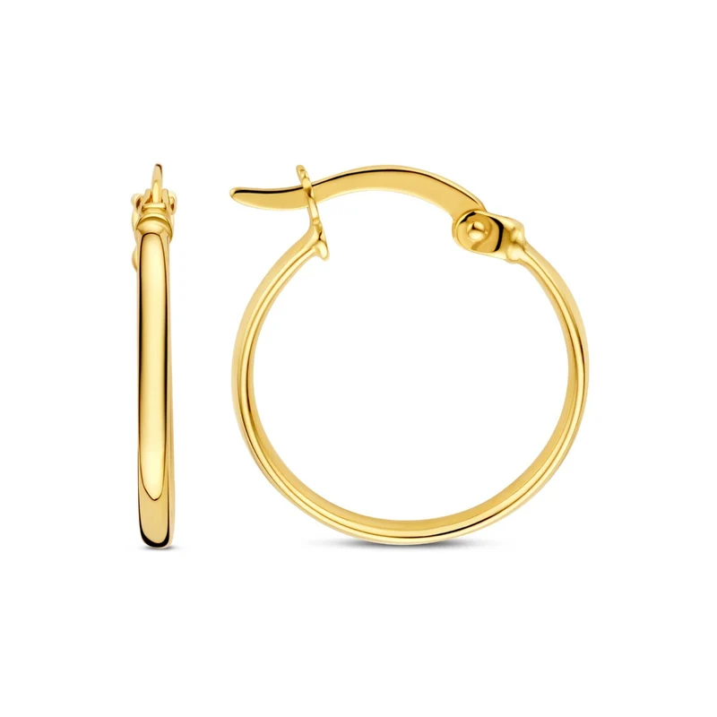 Beloro Jewels La Rinascente Femmes Creoles Or 9 carats BO360079