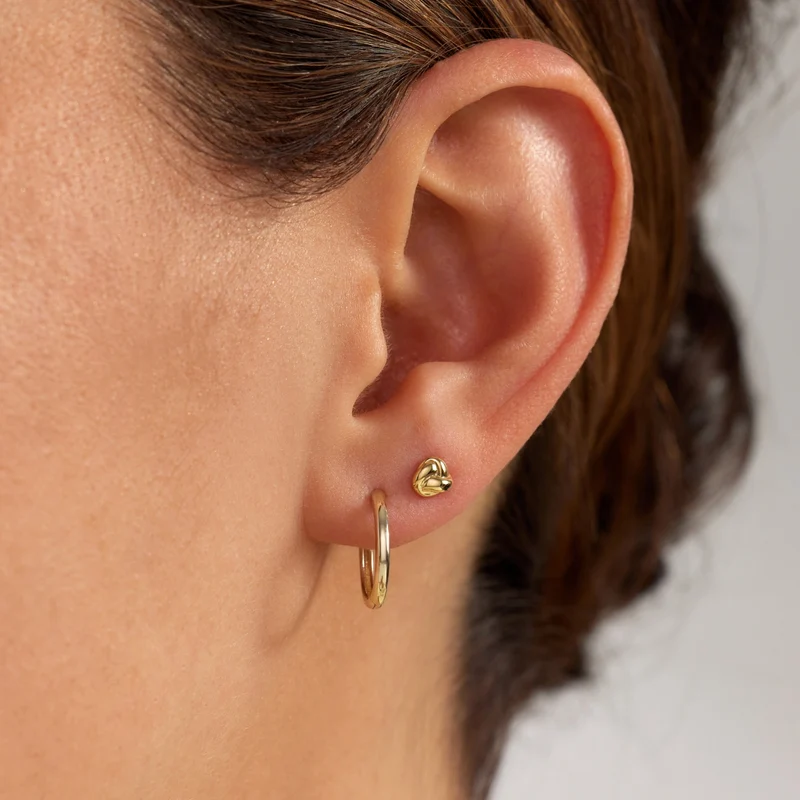 Beloro Jewels Della Spiga Boucles d'oreilles Or 9 carats BO360034