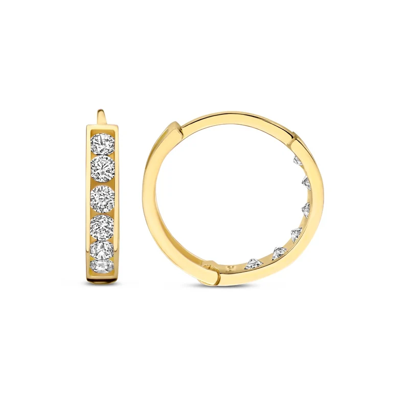 Beloro Jewels Monte Napoleone Creoles Or 9 carats BO360067