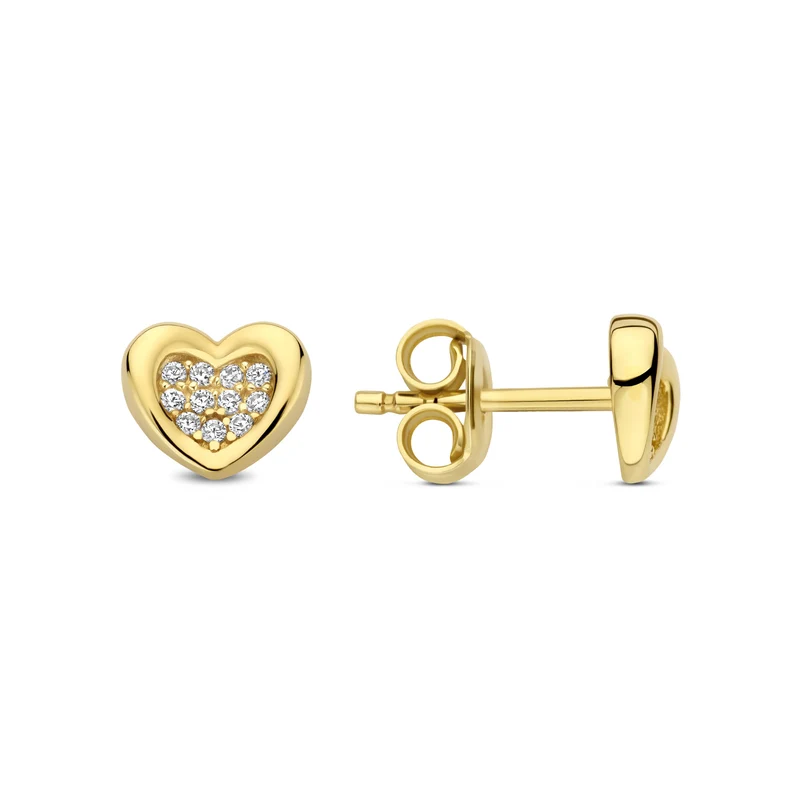 Beloro Jewels Monte Napoleone Boucles d'oreilles Or 9 carats BO360062