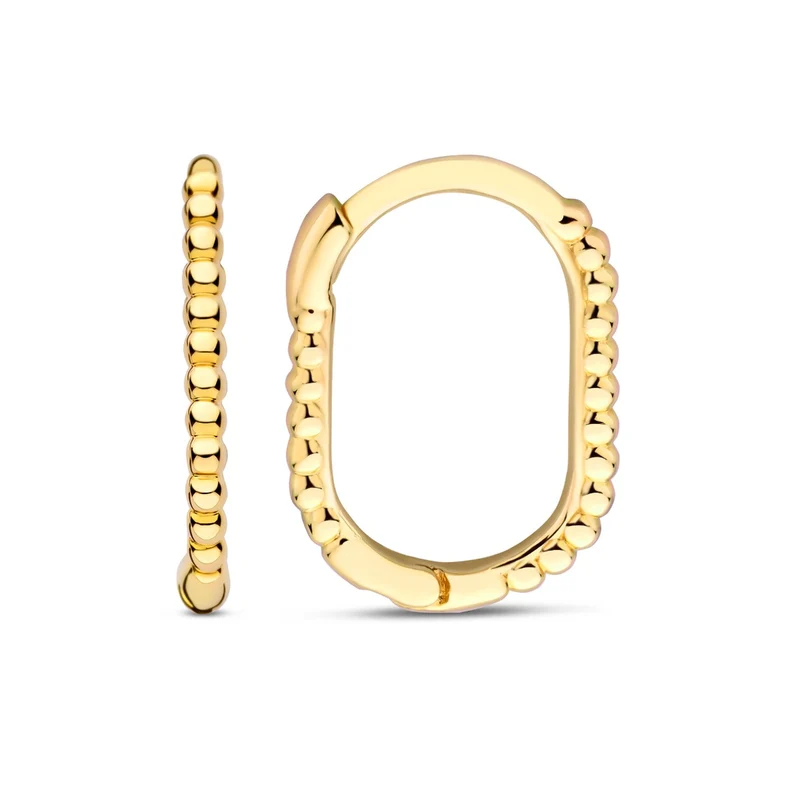 Beloro Jewels La Rinascente Femmes Creoles Or 9 carats BO360070
