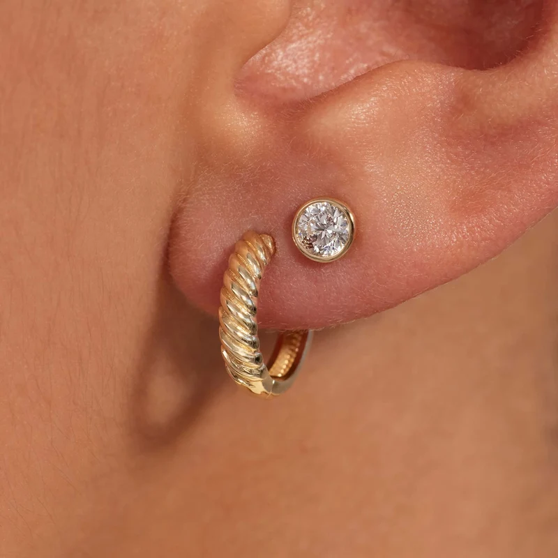 Beloro Jewels La Rinascente Milou Boucles d'oreilles en or 9 carats BO360106