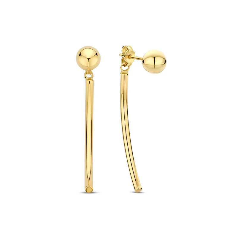 Isabel Bernard Rivoli Susette boucles d’oreilles en or 14 carats IB360280