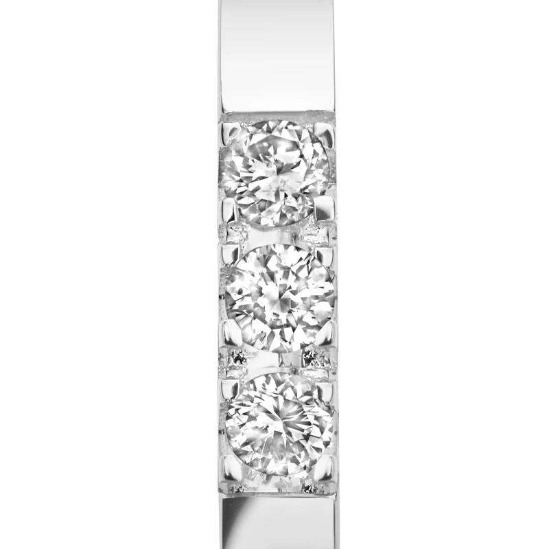 Isabel Bernard De la Paix Femmes Créoles Or blanc 14 carats IBD360017