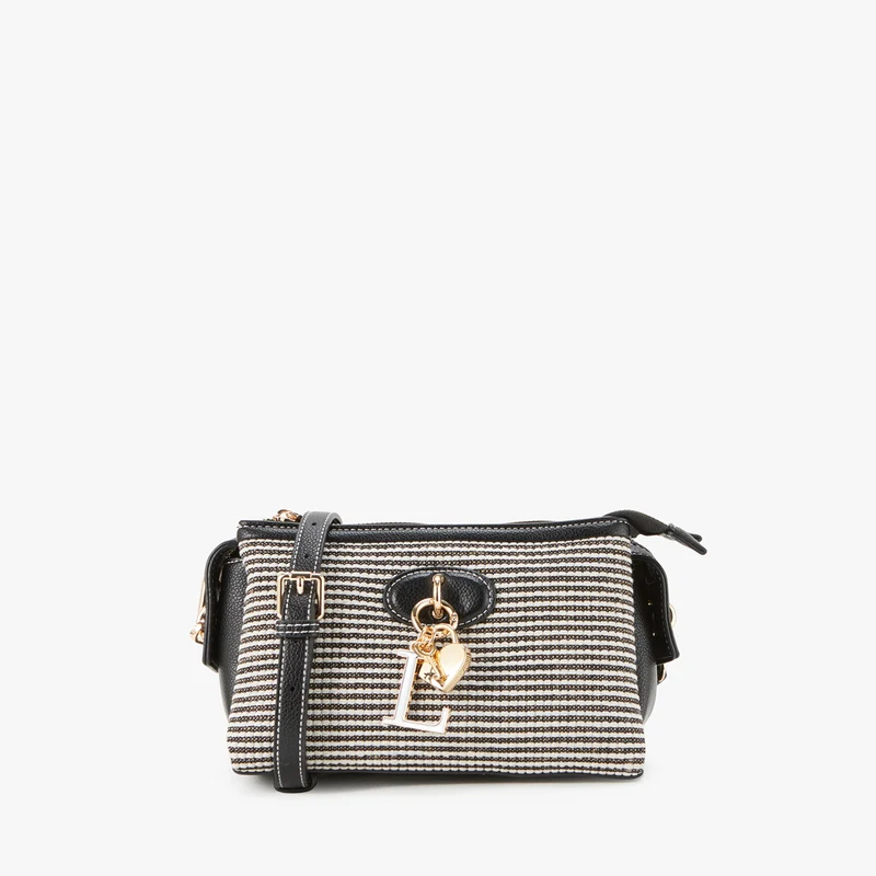 Sac multi poches noir Petula