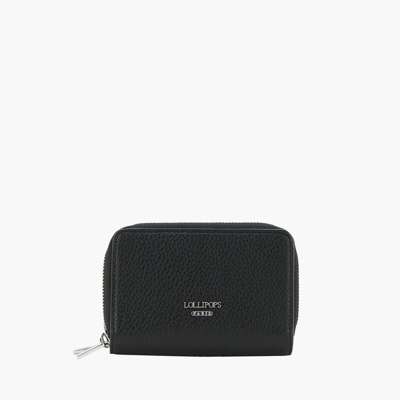 Portefeuille double noir Pegguy