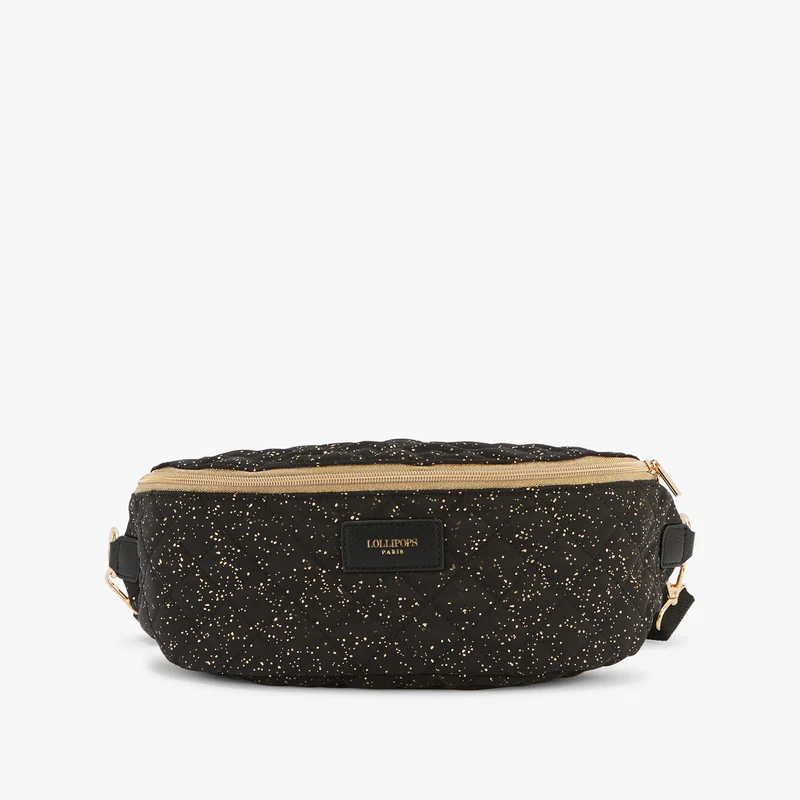 Ceinture Banane noir et dorée Oissy