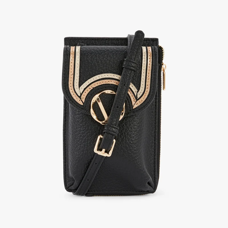 Pochette de téléphone noir Nureci