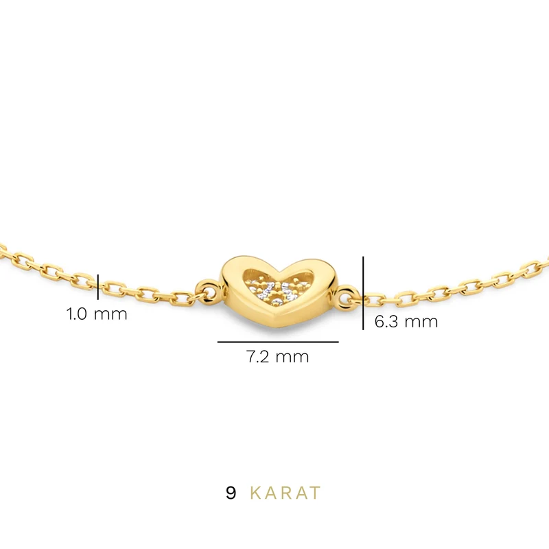 Beloro Jewels Monte Napoleone Bracelet Or 9 carats BO320031