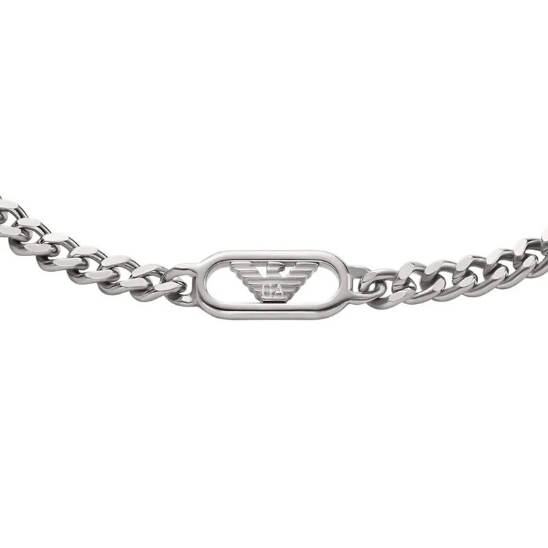 Emporio Armani Silver Stainless Steel Bracelet EGS3247040
