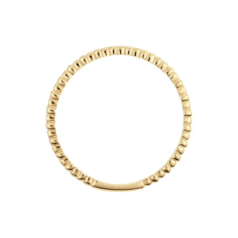 Jackie Gold Caviar Bague En Or 14 Carats 585 JKR25.526-52